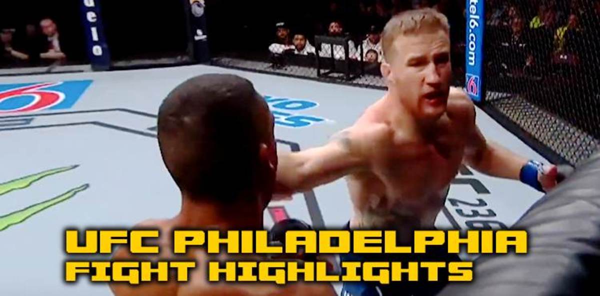 UFC Philadelphia main card highlights: Justin Gaethje delivers brutal ...