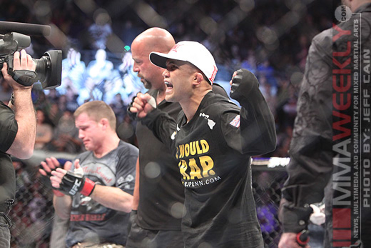 UFC 123 Results: B.J. Penn Turns The Tide, Sinks Matt Hughes ...