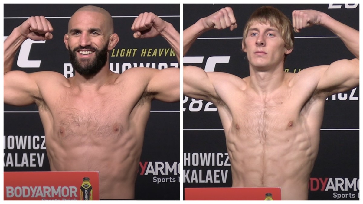 UFC 282 Official Weigh-in Video: Paddy Pimblett Vs Jared Gordon ...