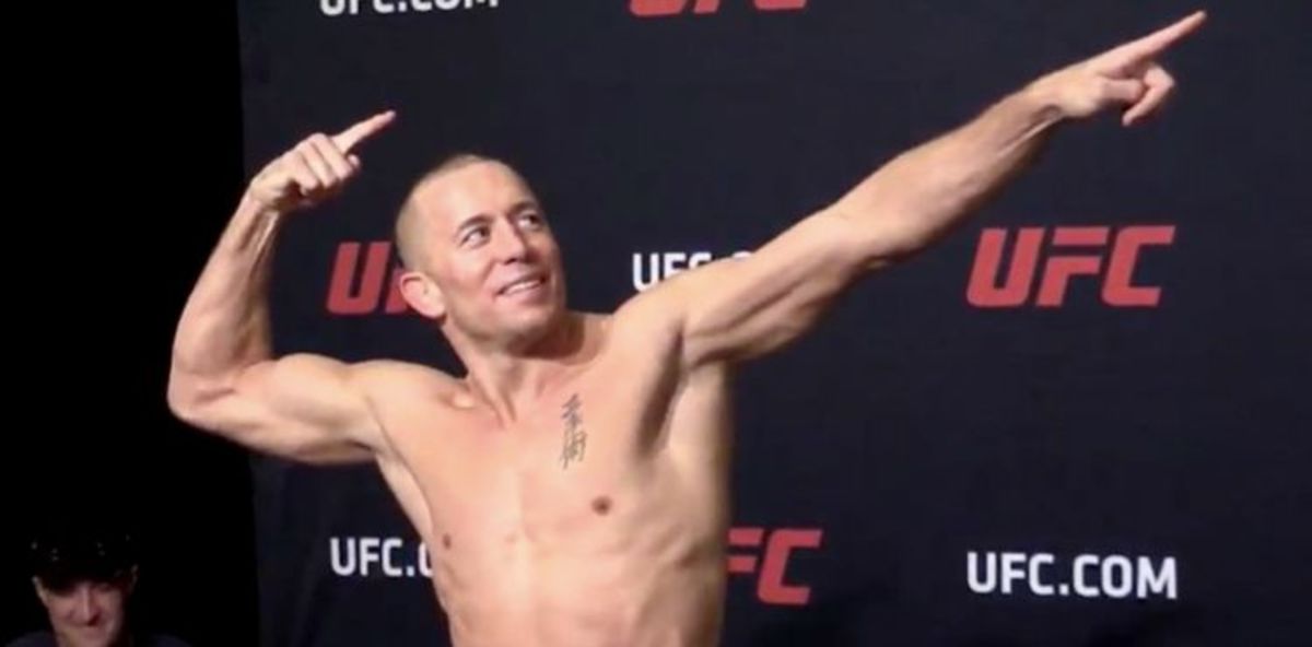 Georges St-Pierre Opens as Solid Favorite Over Nate Diaz in Potential ...