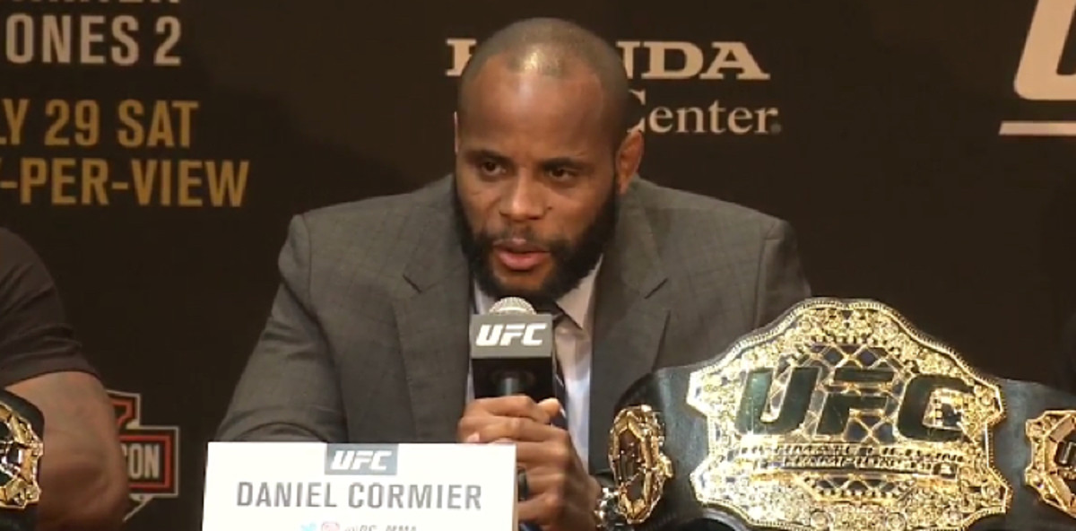 Daniel Cormier Reinstated As Ufc Light Heavyweight Champion Ufc And Mma News 