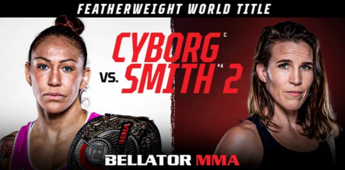 Cris Cyborg Vs Leslie Smith Rematch Tops Bellator 259 Fight Card Ufc And Mma 9957