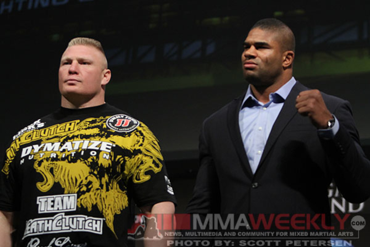 Brock Lesnar is Honored for the Opportunity to Defeat Overeem -  MMAWeekly.com | UFC and MMA News, Results, Rumors, and Videos