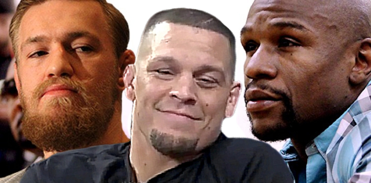 Nate Diaz Chimes in on Floyd Mayweather vs. Conor McGregor (video ...