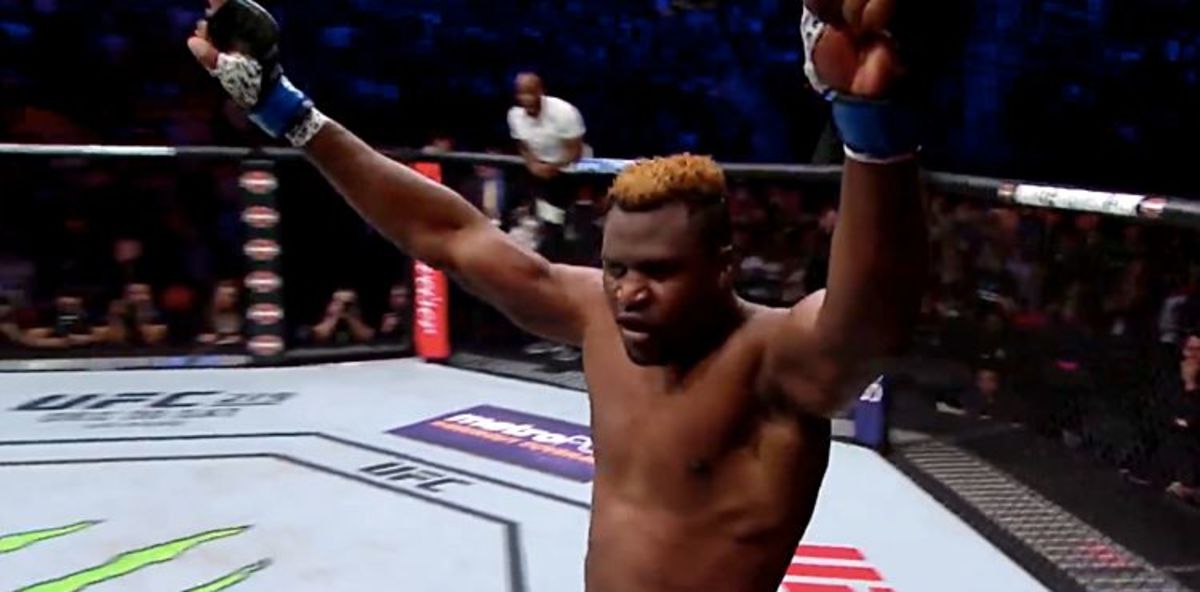 Relive Francis Ngannou's UFC Debut Knockout Win (UFC KO of the Week ...