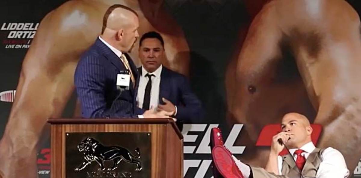 Chuck Liddell vs. Tito Ortiz 3 Kick-Off Press Conference Video ...