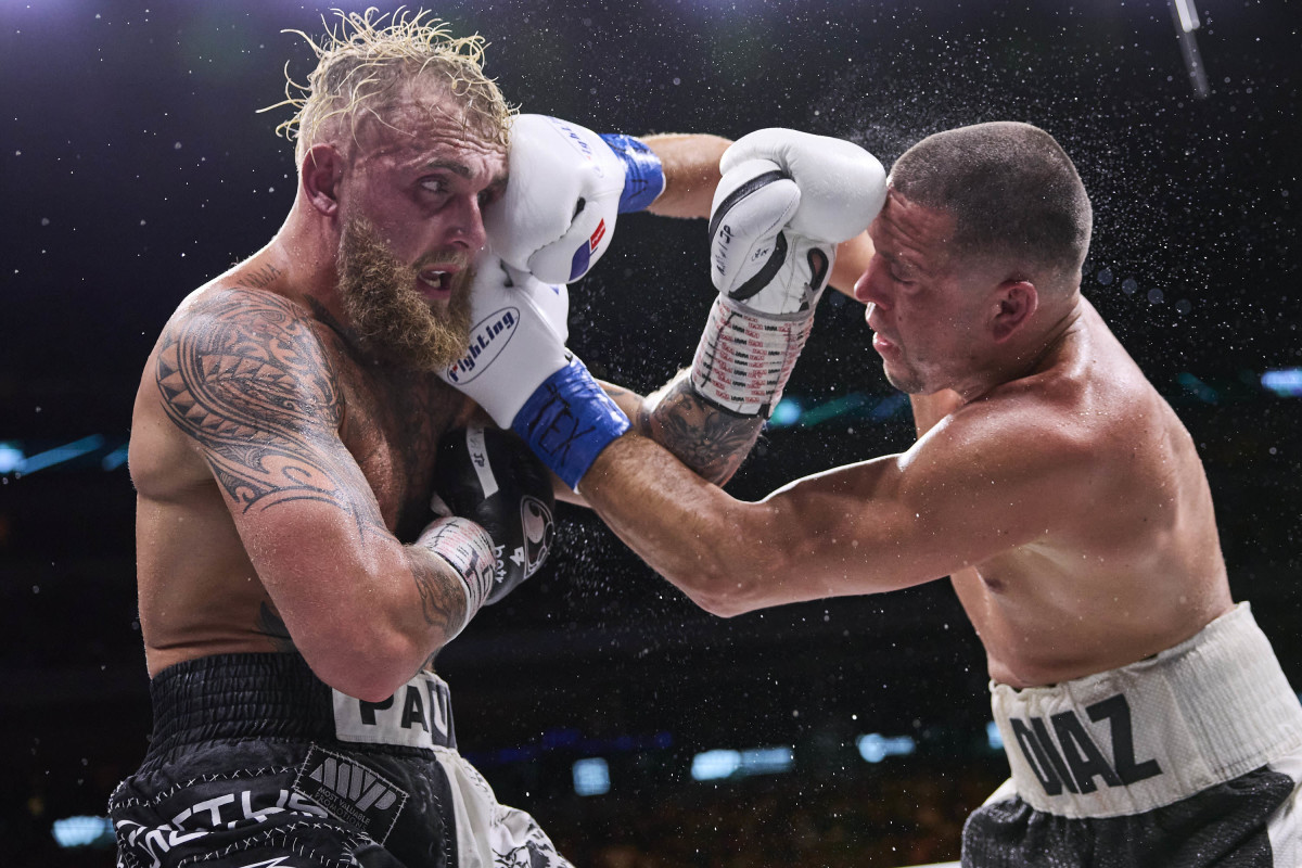 Jake Paul vs Nate Diaz Photo Gallery UFC and MMA News