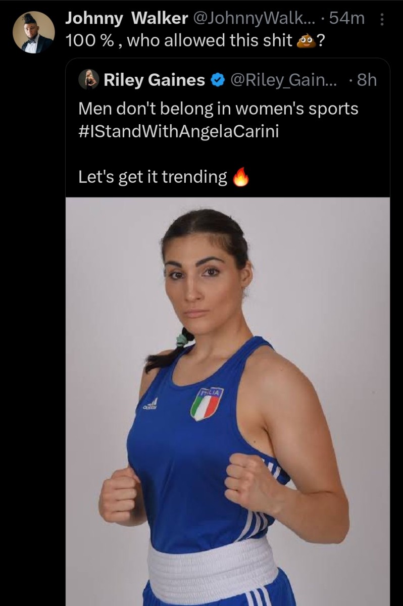 Angela Carini suffers controversial Olympics defeat, UFC fighters react ...