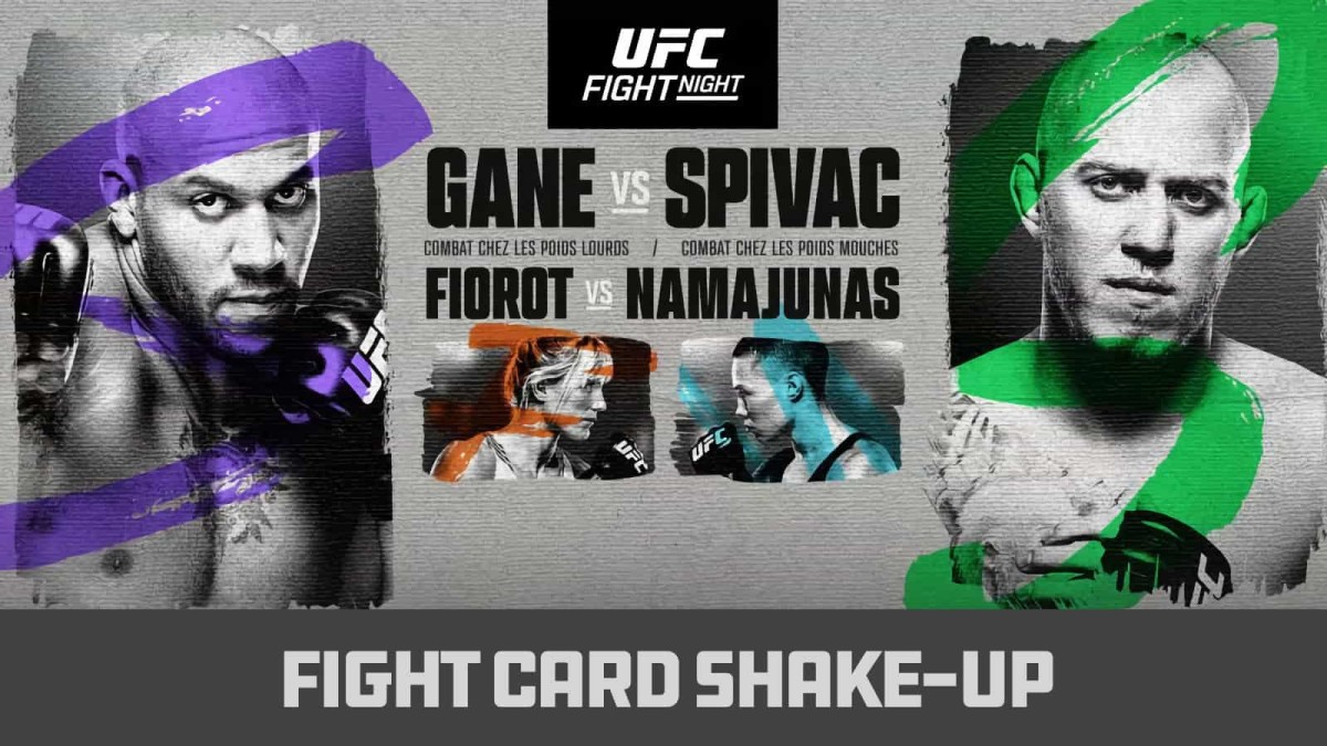 UFC Paris fight card retooled due to visa and medical issues