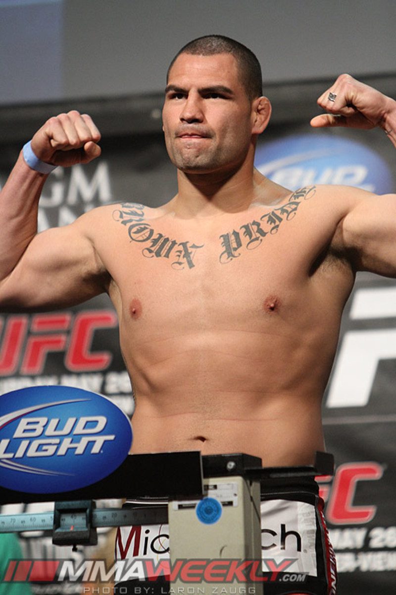 UFC 155 PreFight Heat Centers on Cain Velasquez's Brown Pride Tattoo