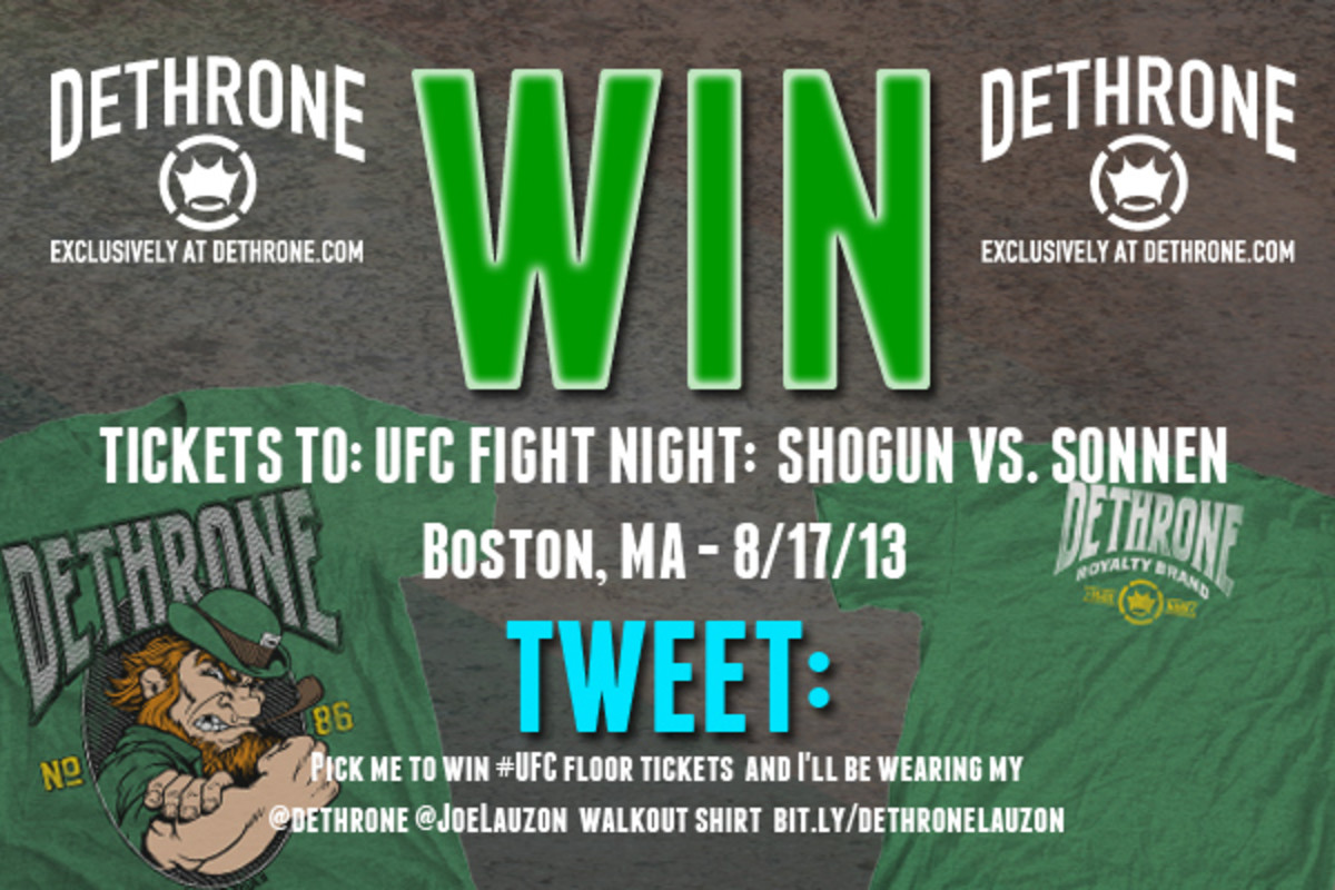 Sponsor Spotlight Win Tickets!!! to Saturday's UFC Fight Night 26
