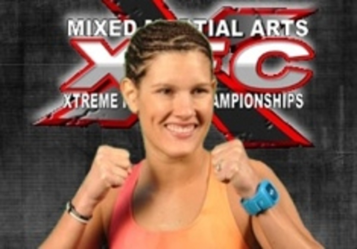 Ban The Spray Tan Possibly If Xfc Fighter Courtney Casey S Protest